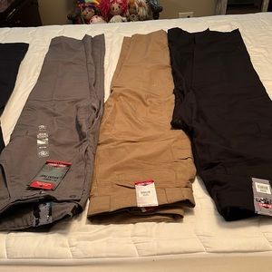 TRU-SPEC MEN’S CARGO PANTS-Black,Brown-Khaki and Gray